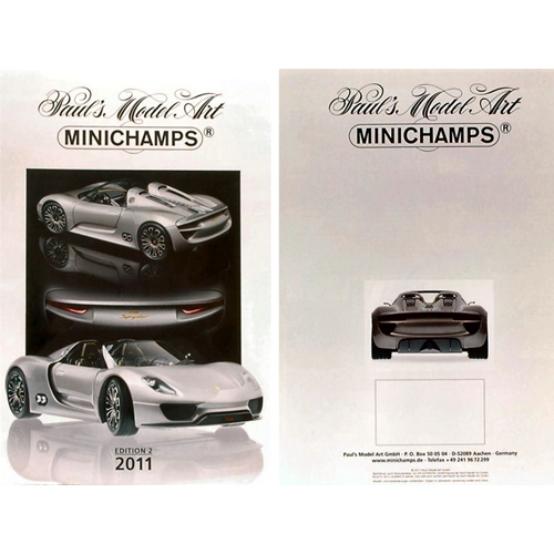 CATALOGO MINICHAMPS 2011 ED.2 Minichamps Cataloghi Modellino