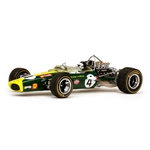 LOTUS 49 J.CLARK 1968 N.4 WINNER SOUTH AFRICA GP 1:43 Quartzo Formula 1 Modellino