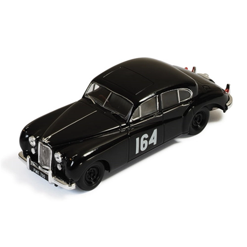 JAGUAR MKVII N.164 WINNER MONTE CARLO 1956 R.ADAMS-F.BIGGAR 1:43 Ixo Model Auto Rally Modellino