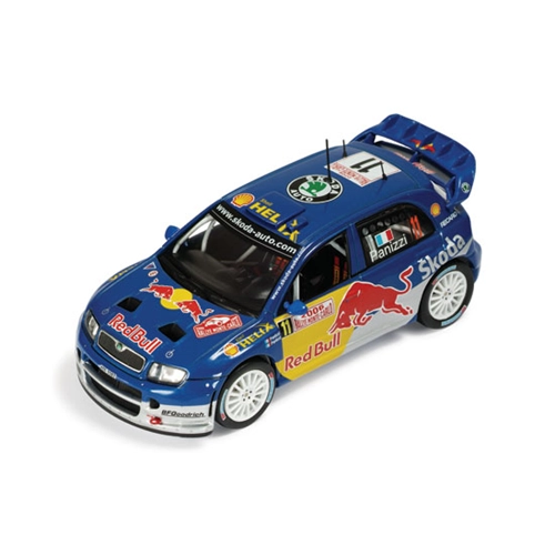 SKODA FABIA N.11 MONTE CARLO 2006 PANIZZI-PANIZZI 1:43 Ixo Model Auto Rally Modellino