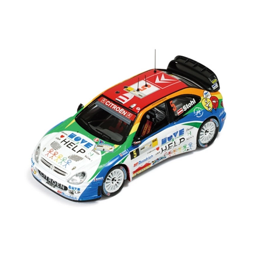 CITROEN XSARA N.5 GERMANY 20'07 1:43 Ixo Model Auto Rally Modellino