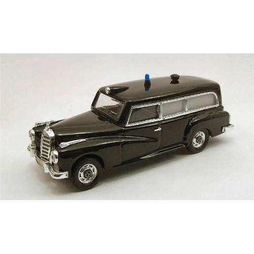 MERCEDES 300 AMBULANZA POLIZIA SVIZZERA 1958 1:43 Rio Ambulanze Modellino