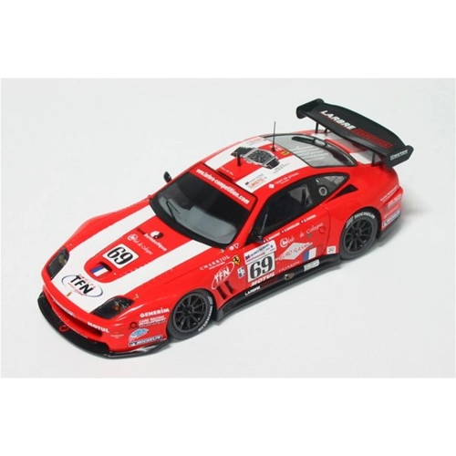 FERRARI 550 MARANELLO N.69 LE MANS 2004 1:43 Red Line Auto Competizione Modellino