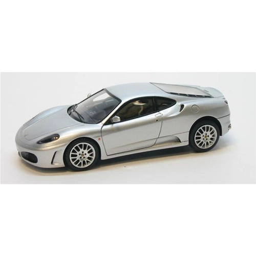 FERRARI F 430 2004 SILVER 1:43 Red Line Auto Stradali Modellino