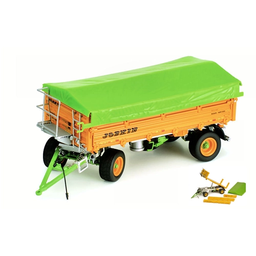 RIMORCHIO JOSKIN CHARIOT TRI-BENNE TETRA CAP 1:32 Ros Mezzi Agricoli e Accessori Modellino