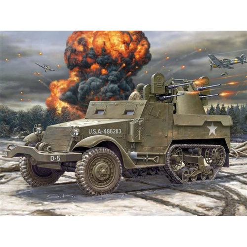 M16 HALFTRACK KIT 1:76 Revell Kit Mezzi Militari Modellino