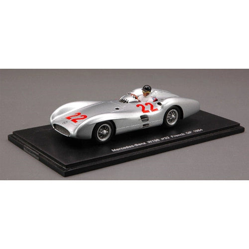 MERCEDES H.HERMANN FRENCH GP 1954 1:43 Spark Model Formula 1 Modellino
