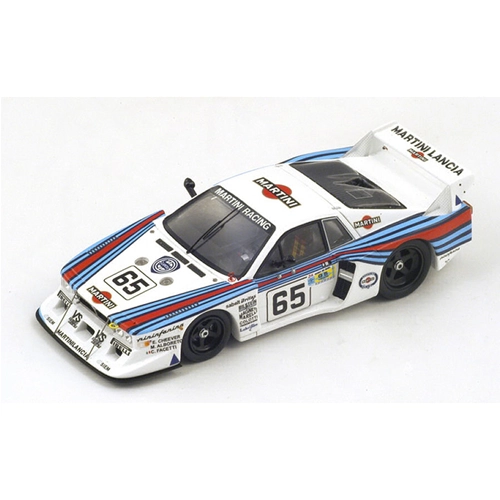 LANCIA BETA MONTECARLO N.65 8th LE MANS 1981 ALBORETO-CHEEVER-FACETTI 1:18 Spark Model Auto Competizione Modellino
