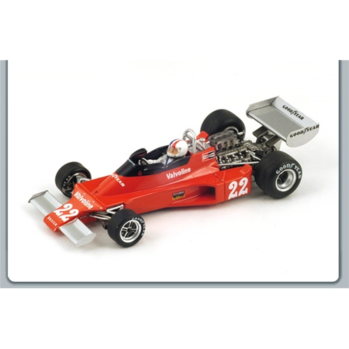 ENSIGN C.AMON 1976 N.22 RETIRED (ACCIDENT) BELGIUM GP 1:43 Spark Model Formula 1 Modellino