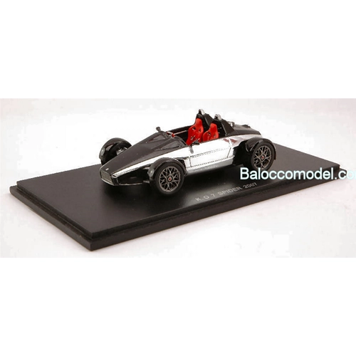 KEN OKUYAMA K 07 2007 BLACK 1:43 Spark Model Auto Stradali Modellino