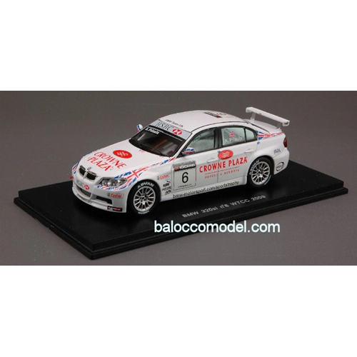 BMW 320 SI N.6 WTCC 2009 1:43 Spark Model Auto Competizione Modellino