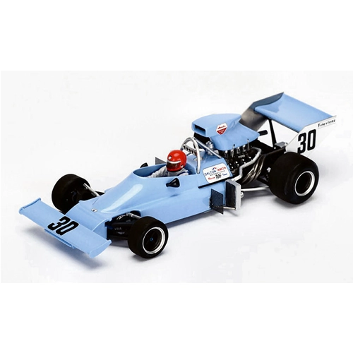 AMON AF1 PRACTICE L.PERKINS 1974 N.30 NQ GERMAN GP 1:43 Spark Model Formula 1 Modellino
