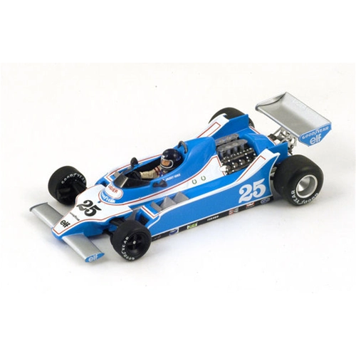 LIGIER JS11 J.ICKX 1979 N.25 5th DUTCH GP 1:43 Spark Model Formula 1 Modellino