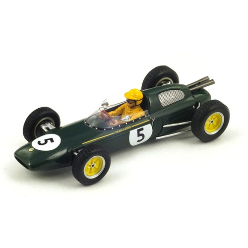 LOTUS 24 T.TAYLOR 1962 N.5 2nd DUTCH GP 1:43 Spark Model Formula 1 Modellino