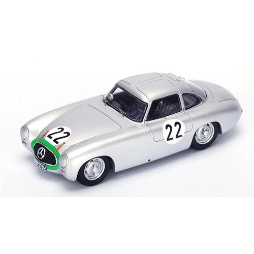 MERCEDES 300SL N.22 DNF LE MANS 1952 K.KLING-H.KLENK 1:43 Spark Model Auto Competizione Modellino