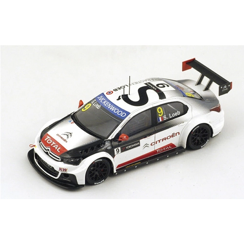 CITROEN C-ELYSEE N.9 WINNER R2 RACE OF ARGENTINA 2015 S.LOEB 1:43 Spark Model Auto Competizione Modellino