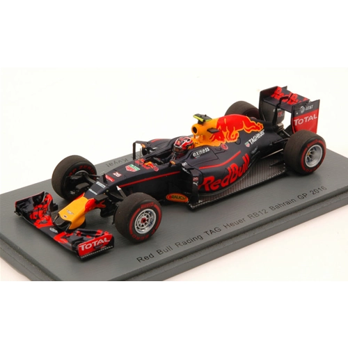 RED BULL RB12 D.KVYAT 2016 N.26 7th BAHRAIN GP 1:43 Spark Model Formula 1 Modellino