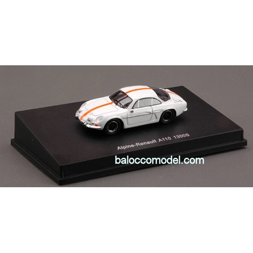ALPINE A 110 1300 1966 WHITE 1:87 Spark Model Auto Stradali Modellino
