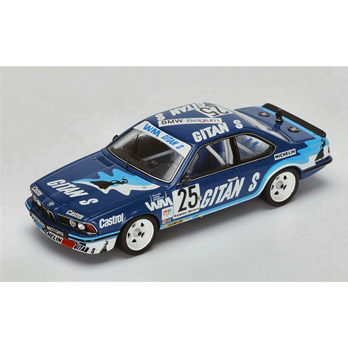 BMW 635 CSi N.25 RETIRED 24H SPA 1983 A.CUDINI-D.SNOBECK-A.PELTIER 1:43 Spark Model Auto Competizione Modellino