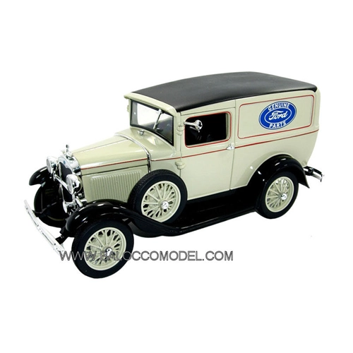 FORD DELIVERY TRUCK 1931 CREAM 1:18 Signature Auto d'Epoca Modellino