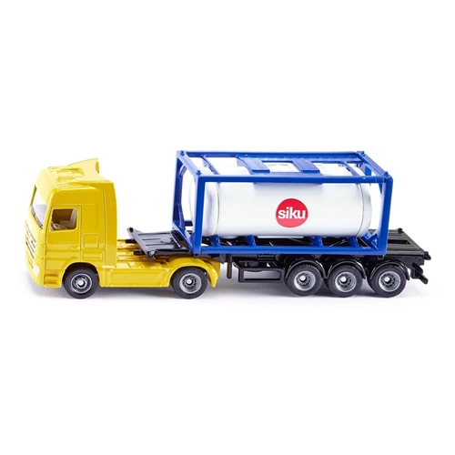 CAMION WITH TANK CONTAINER 1:87 Siku Camion Modellino