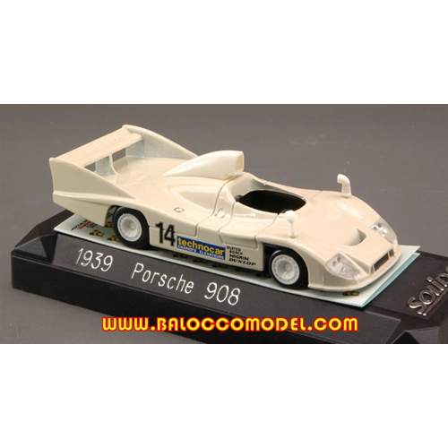 PORSCHE 908 N.14 Le Mans 1981 JOEST/WHITTINGTON/NIEDZWIE 1:43 Solido Auto Competizione Modellino