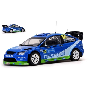 FORD FOCUS RS N.12 8th FINLAND RALLY 2010 J.KANKKUNEN-J.REPO 1:18 SunStar Auto Rally Modellino