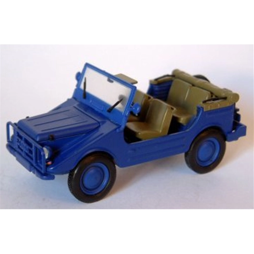 DKW MUNGA 4 THW OPEN BLUE 1:43 Starline Auto Stradali Modellino