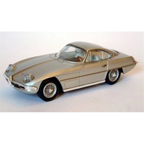 LAMBORGHINI 350 GTV 1963 SILVER OPEN LIGHTS 1:43 Starline Auto Stradali Modellino