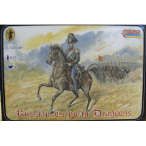 CRIMEAN WARS RUSSIAN DRAGONS KIT 1:72 Strelets Kit Figure Militari Modellino