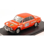 BMW 2002 N.116 RETIRED OLYMPIA RALLY 1972 STILLER-WAGENER 1:43 Trofeu Auto Rally Modellino