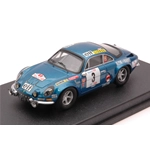 ALPINE RENAULT A110 N.3 RETIRED RALLY OF PORTUGAL1973 DARNICHE-MAHE' 1:43 Trofeu Auto Rally Modellino