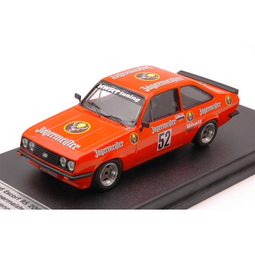 FORD ESCORT RS 2000 JAGERMEISTER N.52 1981 KETTERER-AUERBERG 1:43 Trofeu Auto Rally Modellino