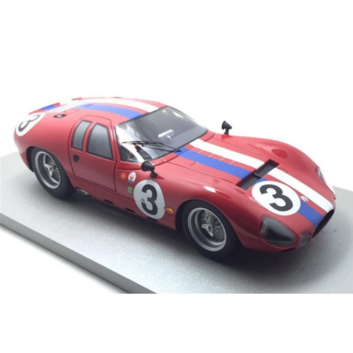 MASERATI TIPO 150/3 N.3 12 H REIMS 1963 1:18 Tecnomodel Auto Competizione Modellino