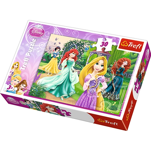RAPUNZEL MERIDA ARIEL SNOW WHITE DISNEY PRINCESS PUZZLE Pz.30 Produttori Vari Puzzle Modellino