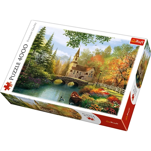 NOSTALGIA AUTUNNALE - AUTUMN NOSTALGIA PUZZLE Pz.4000 Produttori Vari Kit Art.Vari Modellino