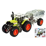 TRATTORE CLAAS ARION 430 WITH TRAILER PCS 700 cm 30,5 SCALA 1:32 Tronico Kit Art.Vari Modellino