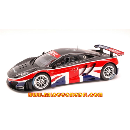 MC LAREN MP4-12C GT3 GOODWOOD FESTIVAL OF SPEED 2012 1:18 True Scale Miniatures Auto Competizione Modellino