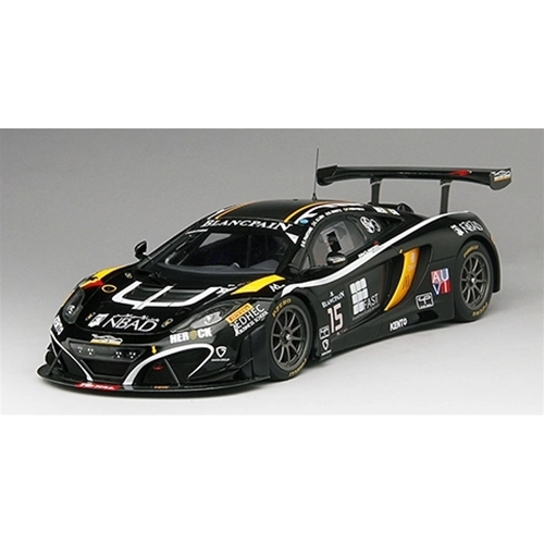 MC LAREN 12C GT3 N.3 DNF 24H SPA 2014 OJJEH-GROTZ-PANTANO-VERVISCH 1:18 True Scale Miniatures Auto Competizione Modellino