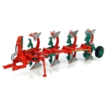 ARATRO QUADRIVOMERE VOLTAORECCHIO KVERNELAND 150 S VARIOMAT 1:32 Universal Hobbies Mezzi Agricoli e Accessori Modellino