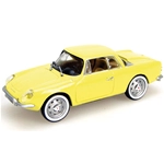 ALPINE A 108 COUPE'1961 YELLOW 1:43 Universal Hobbies Auto Stradali Modellino