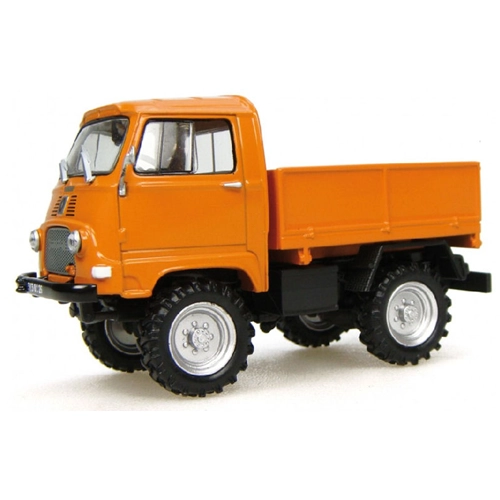 RENAULT SIMPAR CASTOR 1200D 1965 ORANGE 1:43 Universal Hobbies Camion Modellino