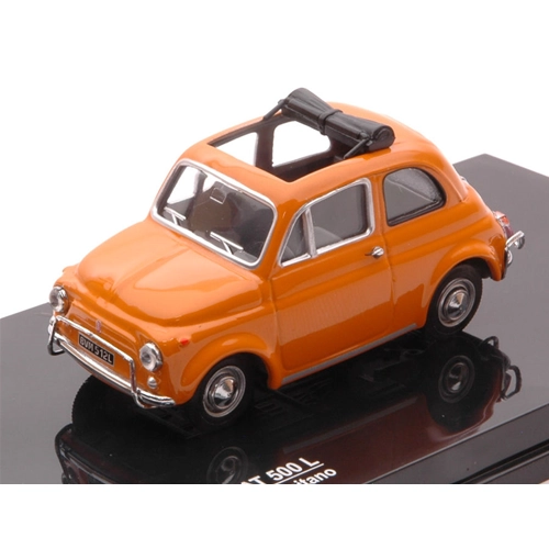 FIAT 500D 1965 GIALLO POSITANO 1:43 Vitesse Auto Stradali Modellino
