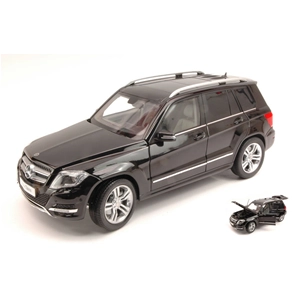 MERCEDES GLK 300 4MATIC 2013 BLACK GT EDITION 1:18 Welly Auto Stradali Modellino