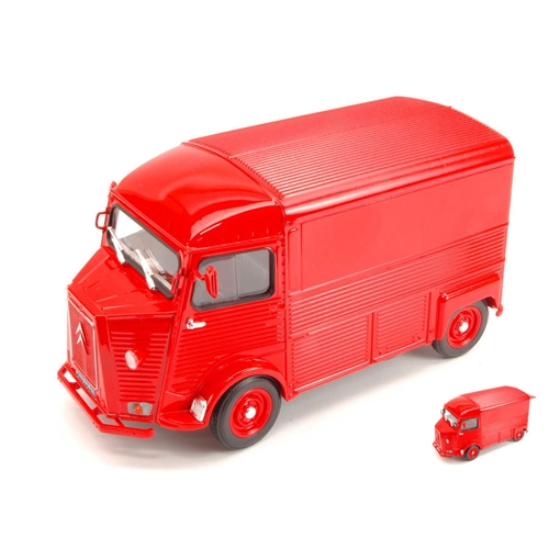 CITROEN HY 1962 RED 1:24 Welly Auto Stradali Modellino