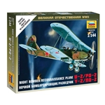 SOVIET PLANE PO-2 KIT 1:144 Zvezda Kit Aerei Modellino