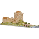 CASTELLO DI EILEAN DONAN SCOTLAND SEC.XIV PCS 588 KIT 1:135 Aedes Ars Kit Art.Vari Modellino