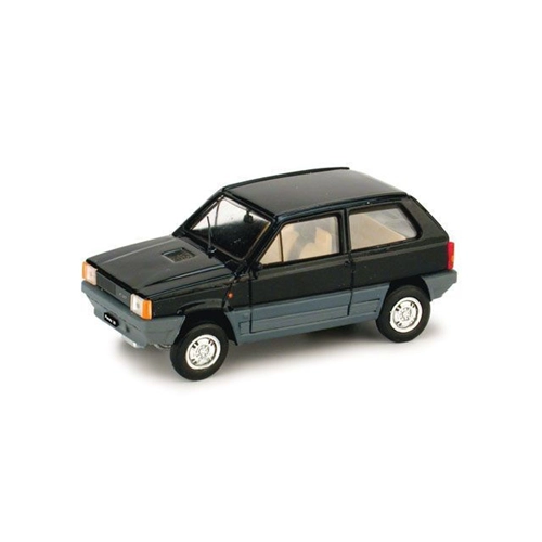 FIAT PANDA 30 1980 1a SERIE NERO LUXOR 1:43 Brumm Auto Stradali Modellino