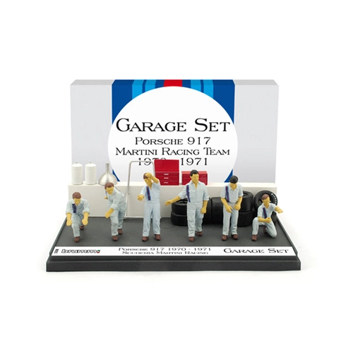 GARAGE SET SCUDERIA MARTINI 1970/71 1:43 Brumm Auto Competizione Modellino