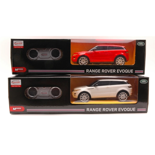 RANGE ROVER EVOQUE RADIOCOMANDO (1 Pezzo a scelta) 1:24 Mondo Motors Radiocomando Modellino